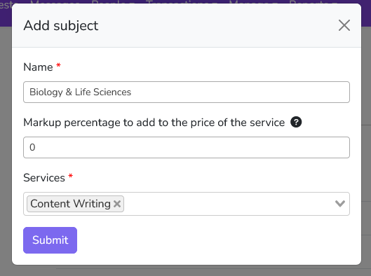 Prowriters Add Subject